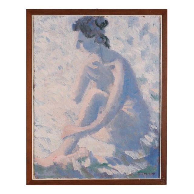 Vittorio Viviani, Untitled, Oil on Canvas, Framed For Sale