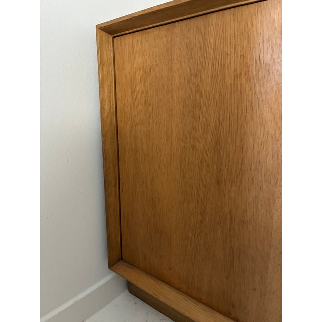 Mid 20th Century Small Light Oak Cabinet, France For Sale - Image 16 of 18