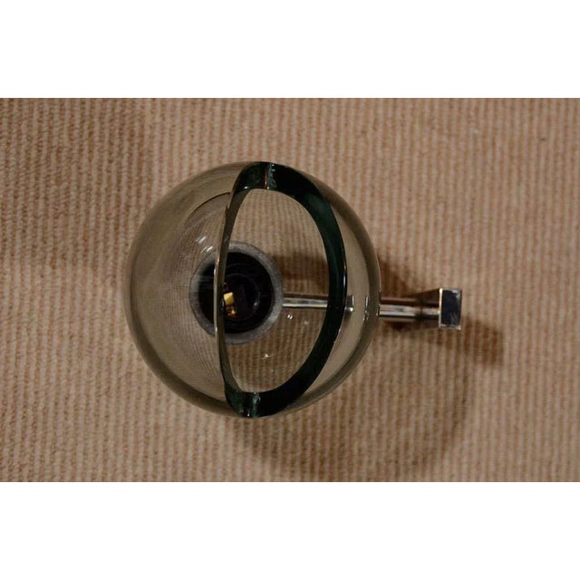 1960s Seguso Grey Glass Sconces - a Pair For Sale - Image 10 of 11