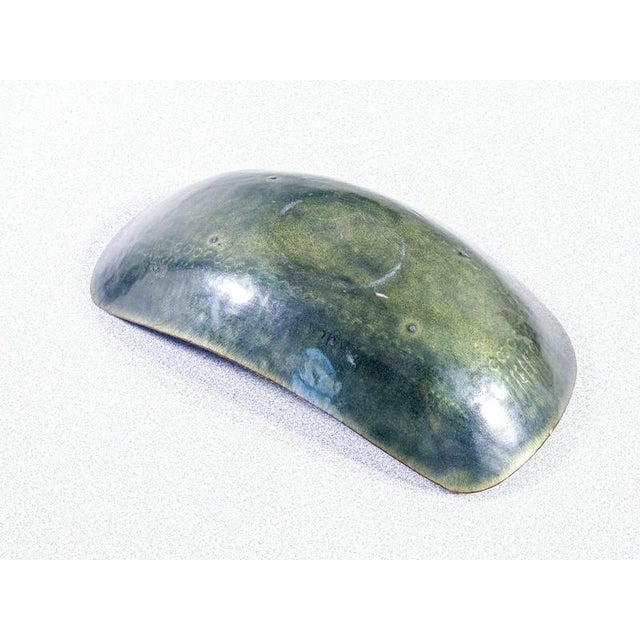 Metal Enamelled Copper Coin Tray from Studio Laurana For Sale - Image 7 of 14