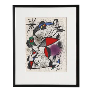 Jaillie Du Calcaire, Lithograph by Joan Miro