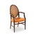 Paul McCobb for Calvin Furniture Mid Century Double Cane and Mahogany Dining Chairs - Set of 6 For Sale - Image 17 of 18