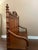Antique English Faux Bamboo Pine Hall Bench Victorian High Back Settle C1890 For Sale - Image 17 of 18
