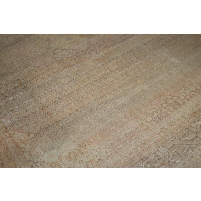 19th Century Zabihi Collection Pale 19th Century Very Fine Turkish Sivas Rug For Sale - Image 5 of 6