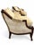 Vintage Hollywood Regency Gold Damask Barrel Lounge Chairs — Pair For Sale - Image 11 of 12