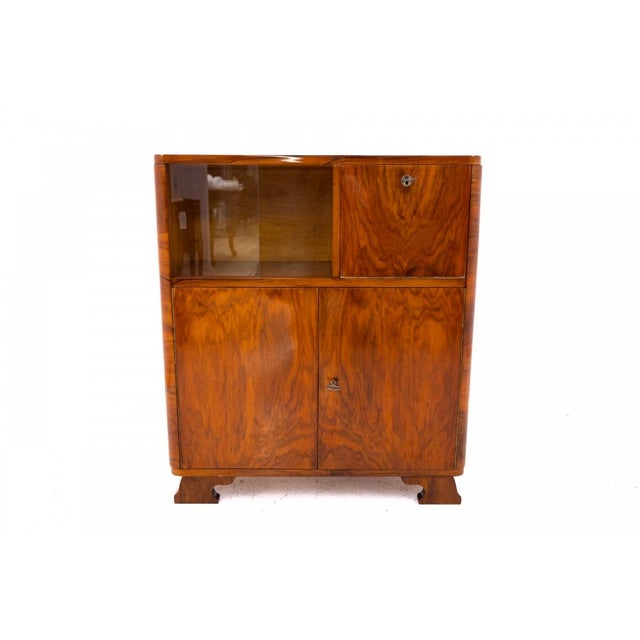 Art Deco Chest of Drawers, Poland, 1940s For Sale - Image 3 of 10
