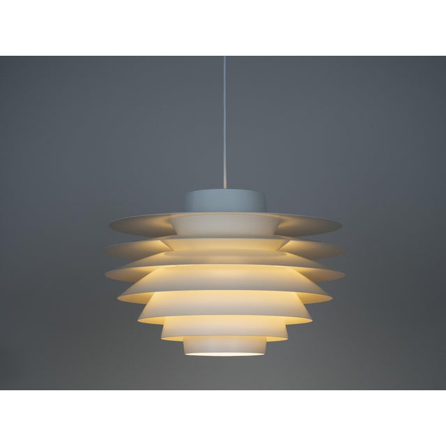 Metal Vintage Danish Verona Lamps by Svend Middelboe for Lyfa, 1962, Set of 2 For Sale - Image 7 of 16