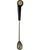Silver Vintage the 21 Club Nyc Restaurant Cocktail Spoon Stirrer Barware For Sale - Image 8 of 8