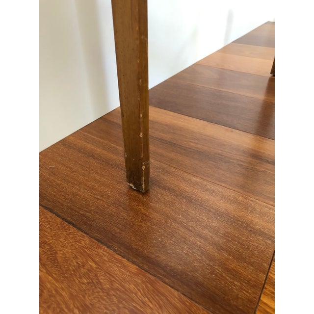 Wood 1980s Vintage Baker Furniture Mahogany Tea Table For Sale - Image 7 of 8