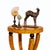Art Deco Table in Burl Walnut Veneer and Black Lacquer For Sale - Image 5 of 6