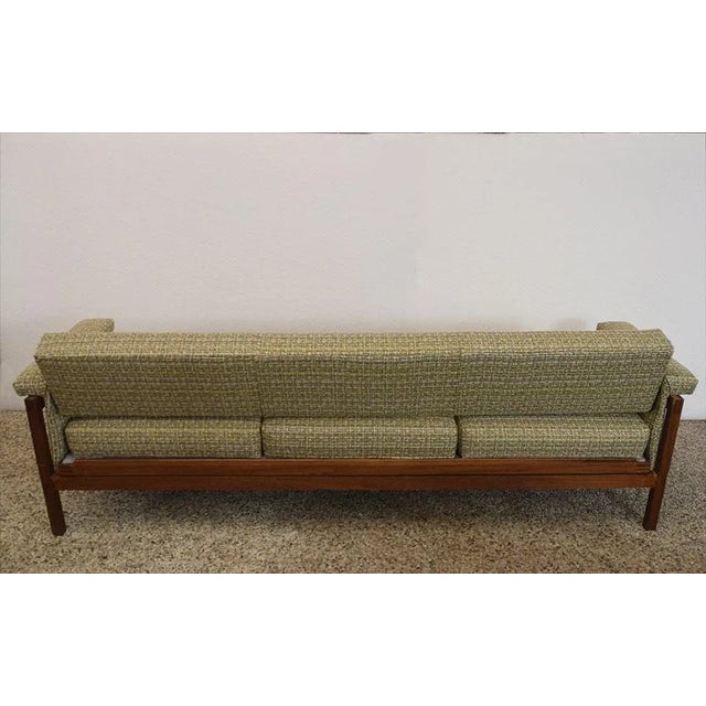 Brown Mid-Century Scandinavian Sofa Bed, 1960s For Sale - Image 8 of 13