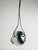 Glass Space Age Pendant in Chrome and Murano Glass attributed to Fabio Lenci, 1970s For Sale - Image 7 of 18