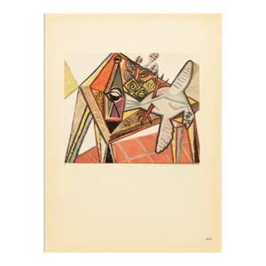 1946 Pablo Picasso "Still Life", Second Edition Period Parisian Offset Lithograph
