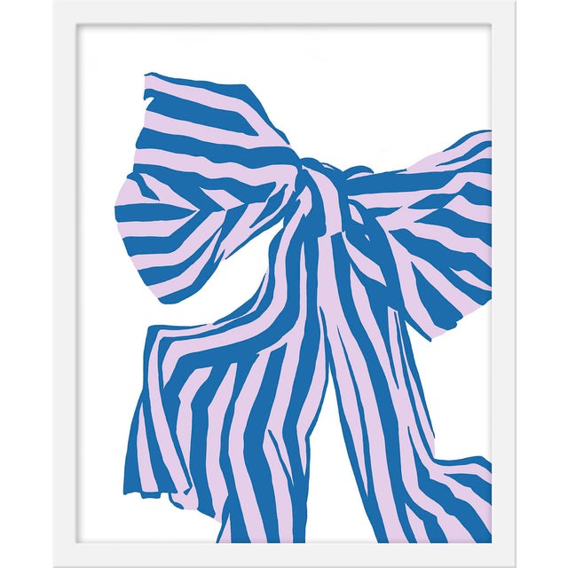 Small âLilac Bowâ Print by Angela Chrusciaki Blehm, 16â X 20â - Image 1 of 2