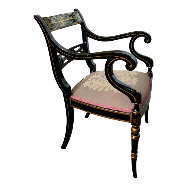 Vintage French Louis XV Chair in Beech, 1970 For Sale