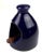 Artisan Produced Pottery Cobalt Glazed Salt Cellar Set For Sale - Image 4 of 9