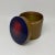 Brass Mid-Century Enameled Lid Round Brass Box For Sale - Image 8 of 13