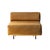 Vintage modular sectional CUBO chair by Harvey Probber. Cognac-colored leatherette. USA, 1970s, round enameled metal legs,...