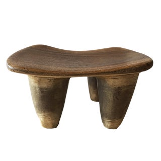 Senufo Wood Kids Milk Stool I . Coast For Sale