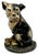Hard 2 Find Vintage Cast Iron "Mutt and His Bone" Dog Doorstop by Creations Company - Circa 1930 For Sale In Boston - Image 6 of 12