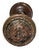 1900 - 1909 1900s Antique American Romanesque Bronze Door Knobs - A Pair For Sale - Image 5 of 7