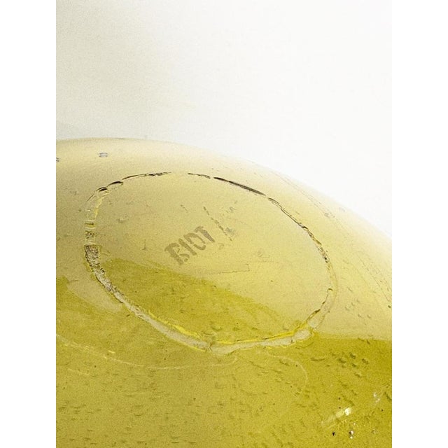 Glass Vide-Poche in Blown Glass from Biot, France, 1970 For Sale - Image 7 of 18