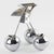Metal 1930s Art Deco Giant Chrome Cherries Barware Cocktail Picks by Gouaille - 11 pcs For Sale - Image 7 of 11