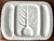 1980s Vintage Italian Faience Serving Platter-3 Compartments For Sale - Image 5 of 5