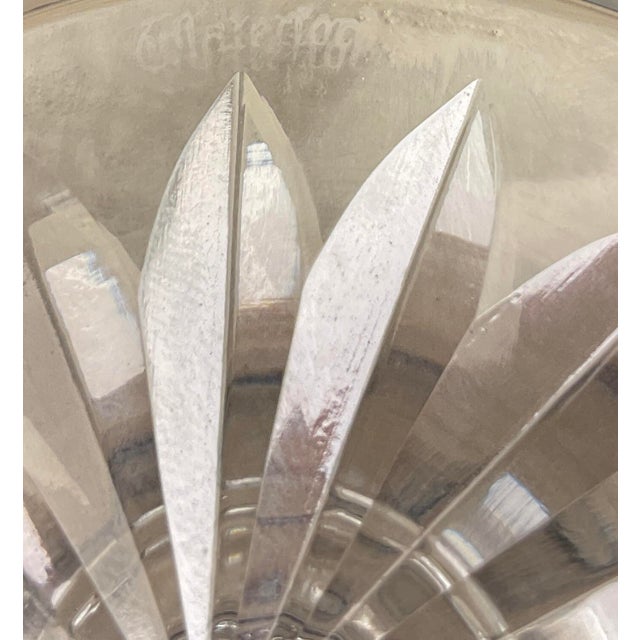 Transparent 1990s Waterford, Crystal of Ireland, Makers of Luxury Premium Crystal-Lismore Champagne Coupes - Set of Six For Sale - Image 8 of 8