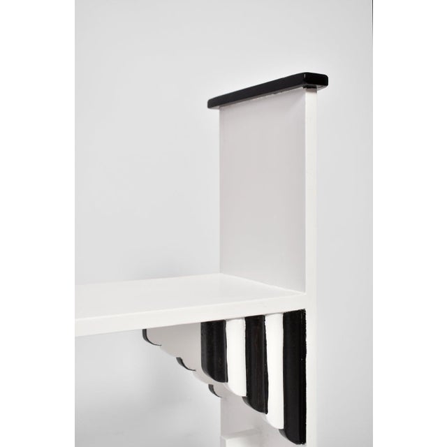 Modern Set of Modern White Wooden Painted Stools, 1930s For Sale - Image 3 of 5