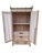 Vintage Faux Bamboo Armoire For Sale - Image 4 of 15