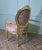 19th Century French Gilt Salon Chair For Sale - Image 6 of 9