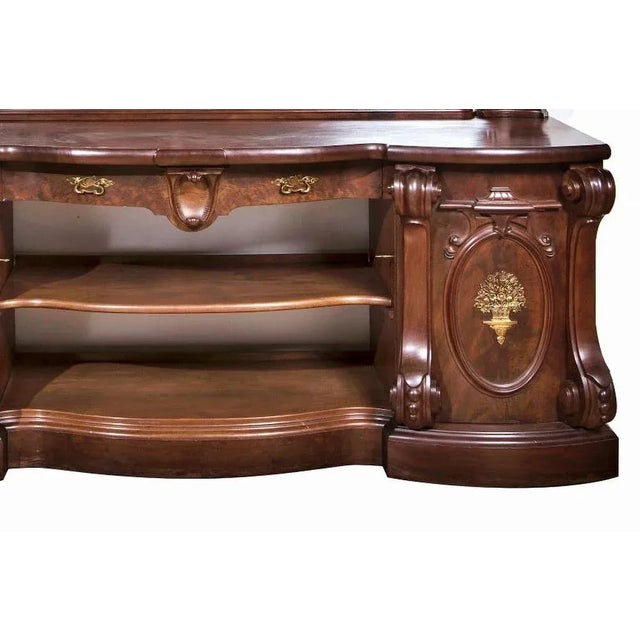 English Victorian Sideboard, 19th Century For Sale - Image 3 of 6