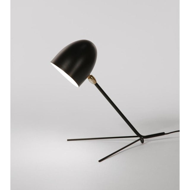 Table lamp model 'cocotte lamp' designed by serge mouille in 1957. Manufactured by editions serge mouille in france. The...