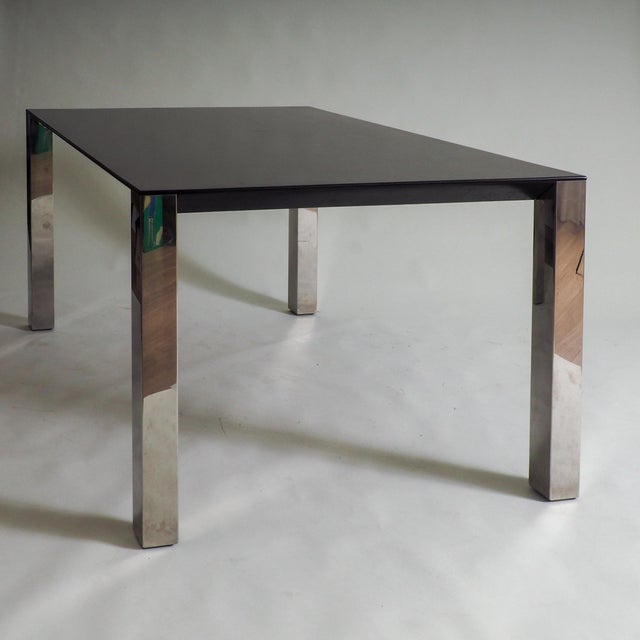 Dining Table by Giovanni Offredi for Saporiti, 1970s For Sale - Image 12 of 12