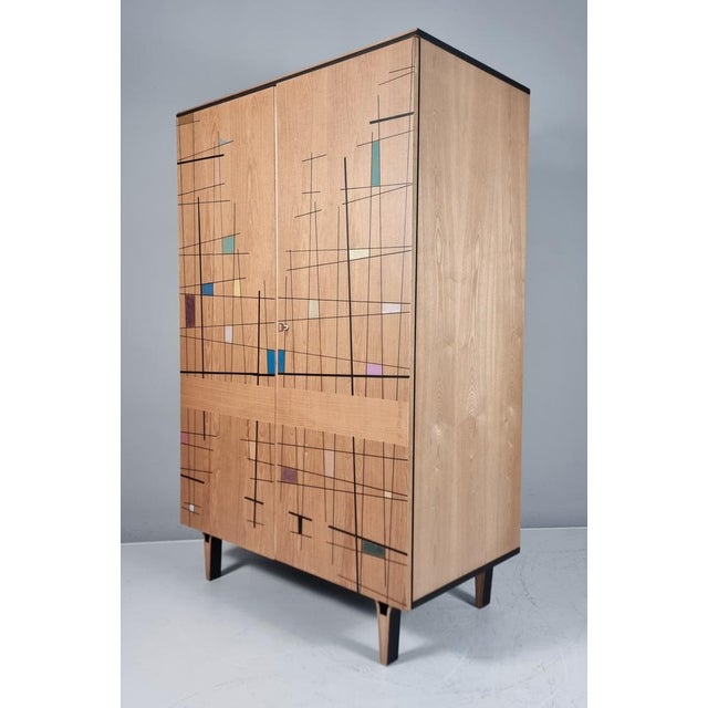 Vintage Wardrobe by Francisek Mezulanik, 1960s For Sale - Image 3 of 14