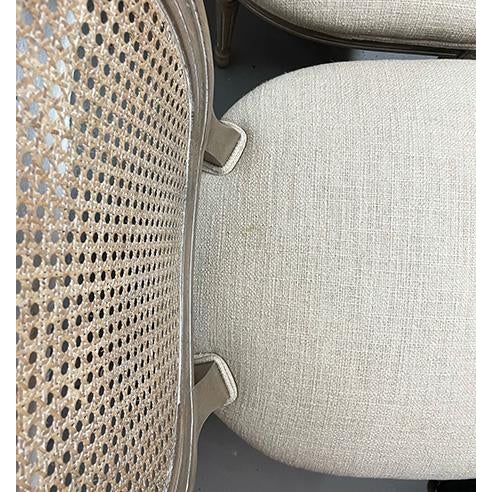 Ethan Allen Pair of Ethan Allen French-Style Side Chairs For Sale - Image 4 of 12