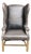 Restoration Hardware–Attributed Wingback Chair For Sale