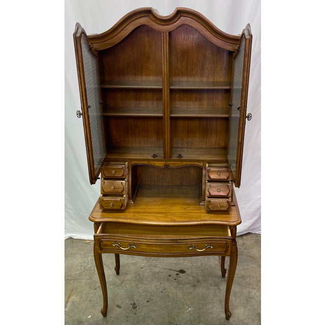 Vintage Thomasville Furniture French Provincial Camille Collection Secretary Desk Chairish