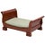 Late 20th Century Empire Style Mahogany Dog Bed For Sale