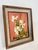 Shabby Chic Vintage Floral Painting, Framed For Sale - Image 3 of 6