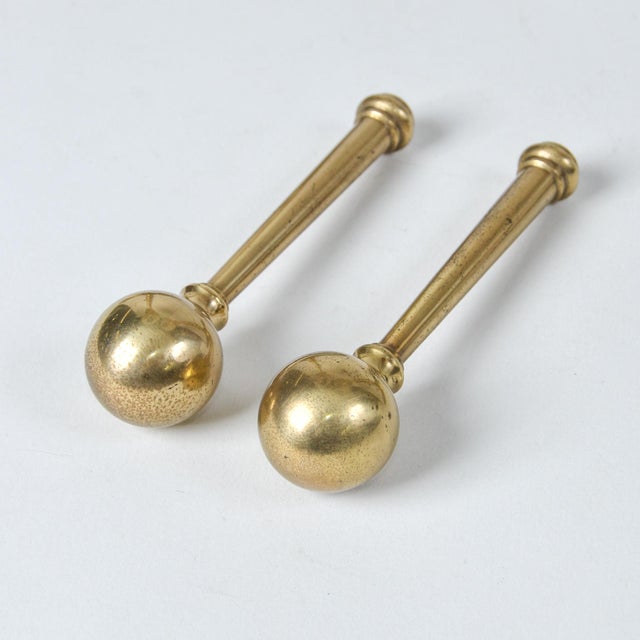 1970s Fredrick Cooper Barley Twist Brass Lamps: A Pair For Sale - Image 17 of 17