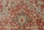 Early 20th Century Early 20th Century Antique Heriz Rug With All-Over Medallion Design in Red, Blue, Pink, Tan & Brown For Sale - Image 5 of 13