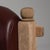 Brutalist 1970s Brutalist Brown Wood Pair of Club Chairs For Sale - Image 3 of 15