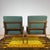 Vintage Danish Teak Lounge Chairs with Green Cushions, 1960s, Set of 2 For Sale - Image 5 of 7