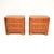 A smart and beautifully designed pair of Art Deco figured walnut bedside chests. They were made in England, they date from...