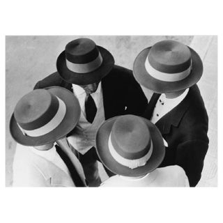 Hulton Archive, Italian Hats, 1957, Black & White Photograph For Sale