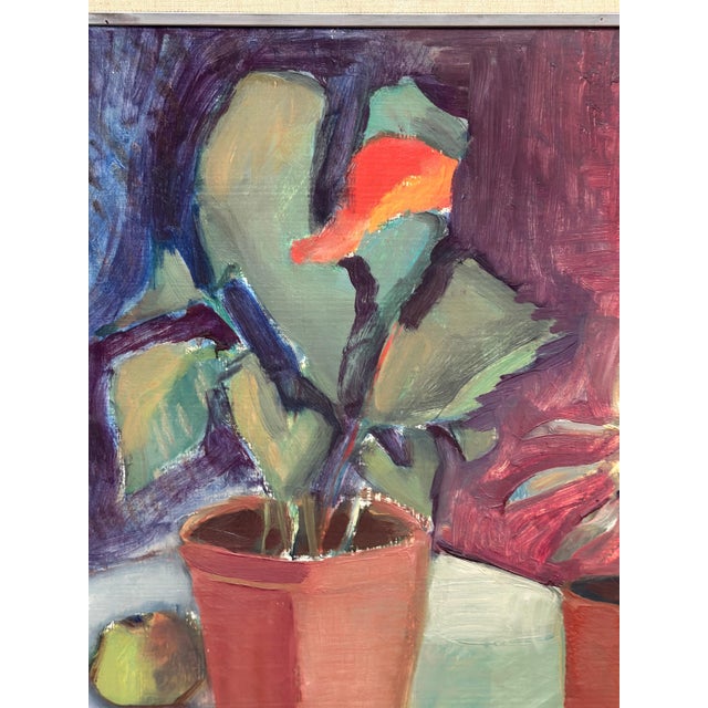 Valbo, Still Life, 1960s, Oil on Panel, Framed For Sale - Image 17 of 18