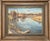 Karl Schlageter, River Landscape Water Expressionism, 1944, Oil on Canvas, Framed, in Very Good conditions. Designed 1890...