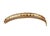 Mid 20th Century 18k Yellow Gold Italian Mesh Bracelet Vintage For Sale - Image 5 of 9
